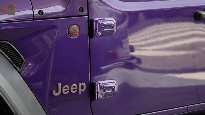 Engsel pintu Jeep Gladiator dan Wrangler Reign lebih dengan pinlock