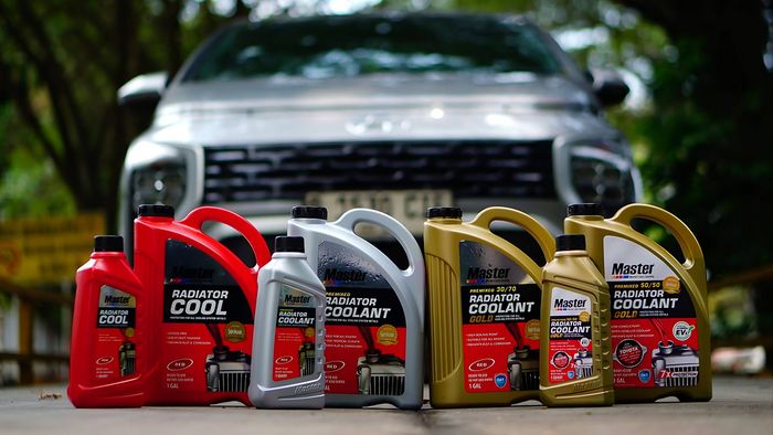 Jajaran produk Master Radiator Coolant