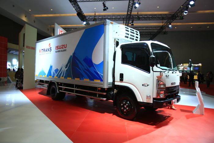 PT Isuzu Astra Motor Indonesia (IAMI) memperkenalkan Isuzu ELF Refrigerator