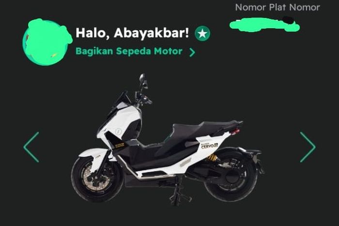Fitur layanan pelacak motor listrik Alva Cervo yang dipakai Abay Akbar, korban begal modus hipnotis di Kelapa Dua, Kebon Jeruk, Jakarta Barat