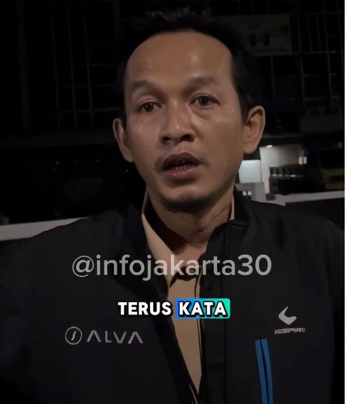 Abay Akbar, pemilik motor listrik Alva Cervo yang menjadi korban begal di Kelapa Dua, Kebon Jeruk, Jakarta Barat