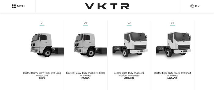 Pilihan truk di VKTR
