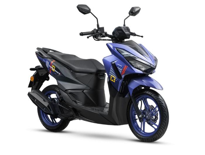 penampakan Honda Vario 125 Street Malaysia warna Purple