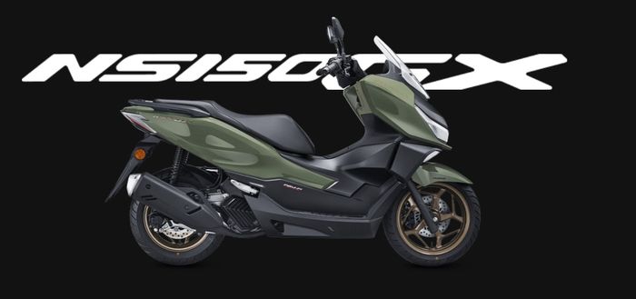 Honda NS150GX punya desain lebih macho dari PCX 160