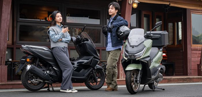 Honda NS150GX tersedia tipe dengan top box
