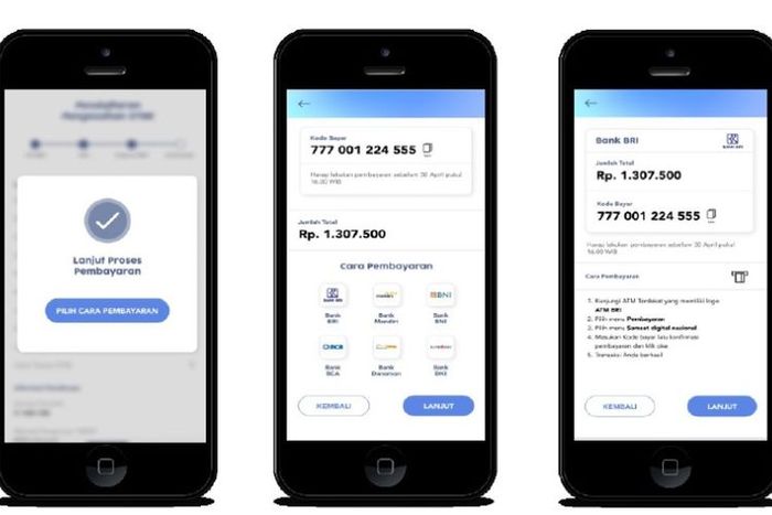 Cara bayar pajak motor online lewat aplikasi Samsat Digital Nasional