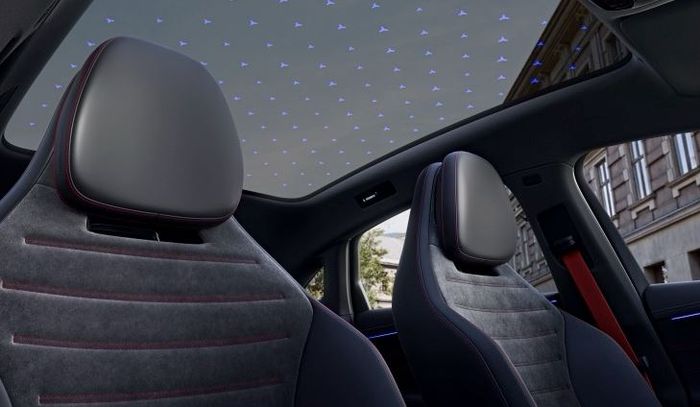 atap panoramik Mercedes-Benz C-Class EV