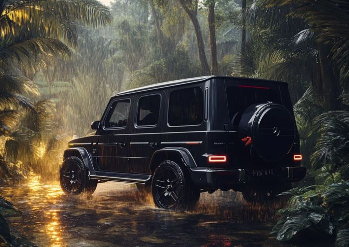 renderan Mercedes-Benz Baby G-Wagen