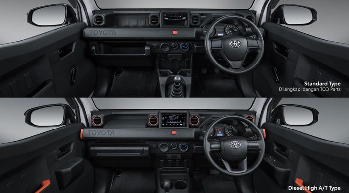dasbor Toyota Hilux Rangga