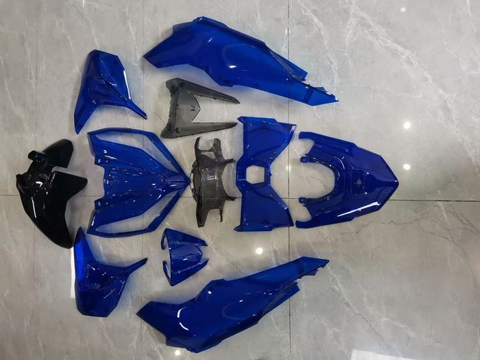Cover body Honda Vario 125 gen 2 yang transparan dijual oleh Yans Sparepart 