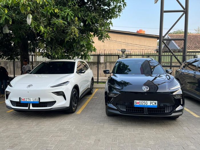 MG S5 EV  digunakan untuk Media Drive Jakarta - Bandung
