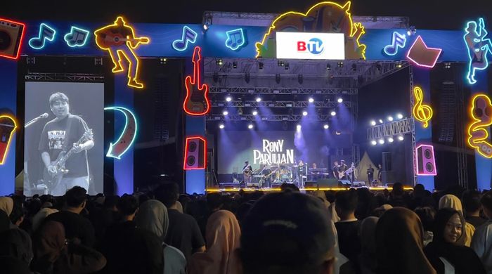 Keseruan konser di BTV yang dihadiri komunitas Genio