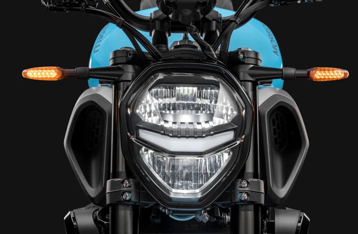tampilan headlamp Morbidelli N125V