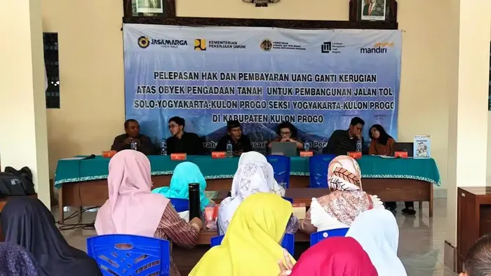 Proses pencairan Uang Ganti Rugi proyek tol Jogja-Bandara YIA di kabupaten Kulon Progo, Yogyakarta