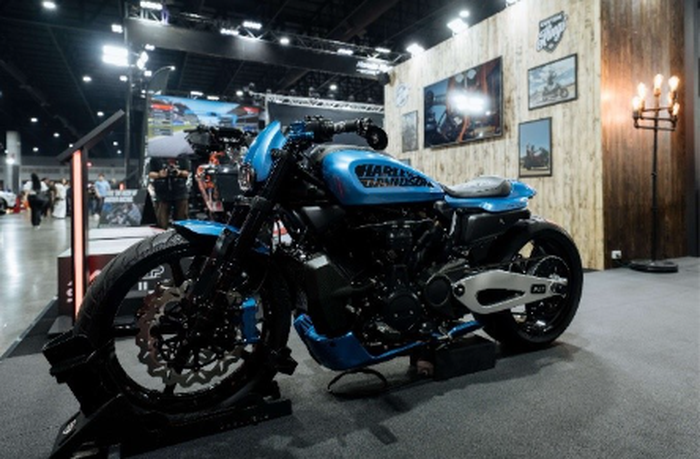Salah satu motor yang dibawa Harley-Davidson di Bangkok Hot Rod Custom Show 2026
