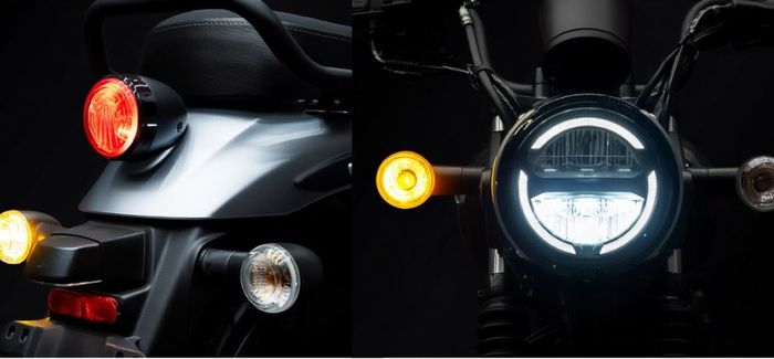 pencahayaan Suzuki GN160 model 2027 sudah LED
