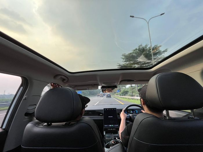 Bagian interior Jaecoo J5 EV