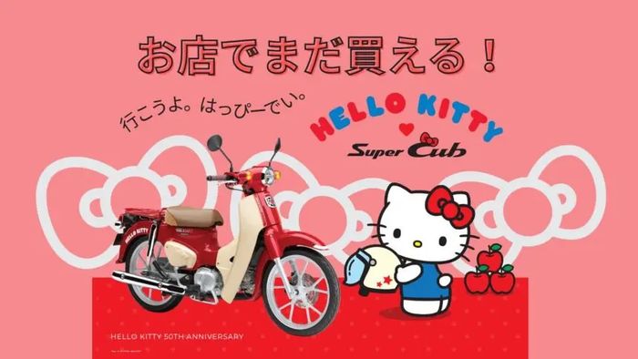 Honda Super Cub X Hello Kitty