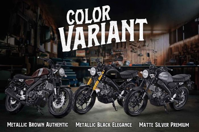 pilihan warna Yamaha XSR 155