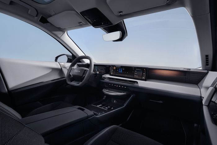 Interior Lancia Gamma.