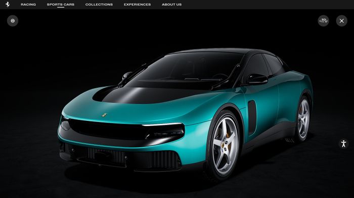 Ferrari Luce versi yang telah di konfigurasi tim GridOto.