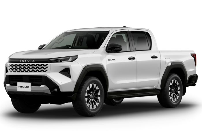 Toyota Hilux varian Z dapat tampilan seperti ini.