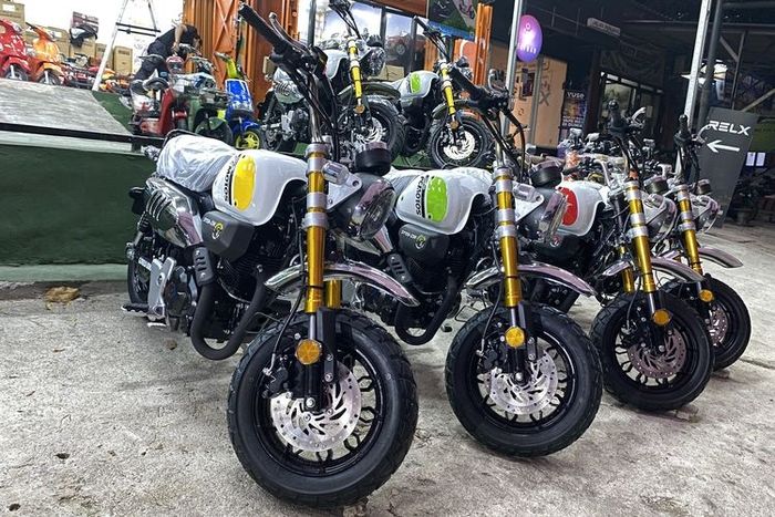 SYM Motor yang bentuknya mirip Monkey