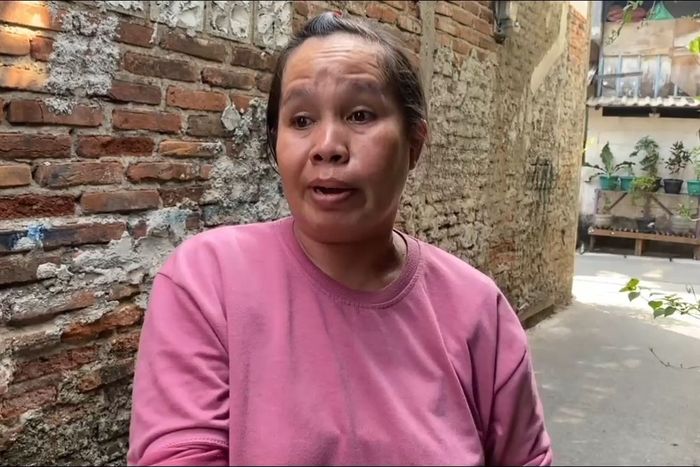 Susi, ibu rumah tangga yang nekat pertahankan motornya dari pelaku maling meski sudah ditodong pistol di Jalan H Djairi, Rawa Buaya, Cengkareng, Jakarta Barat
