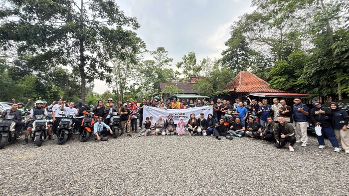 Komunitas pengguna motor listrik Indomobil eMotor aktif menggelar berbagai kegiatan, mulai dari touring hingga kopdar. 