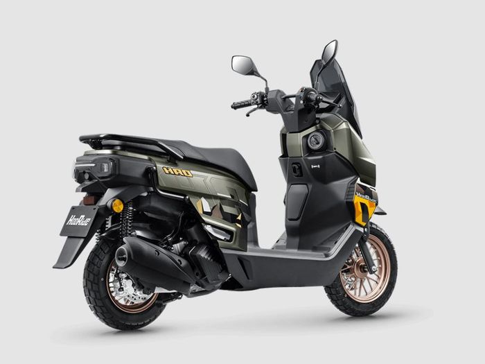 detail buritan Honda HooRide 125