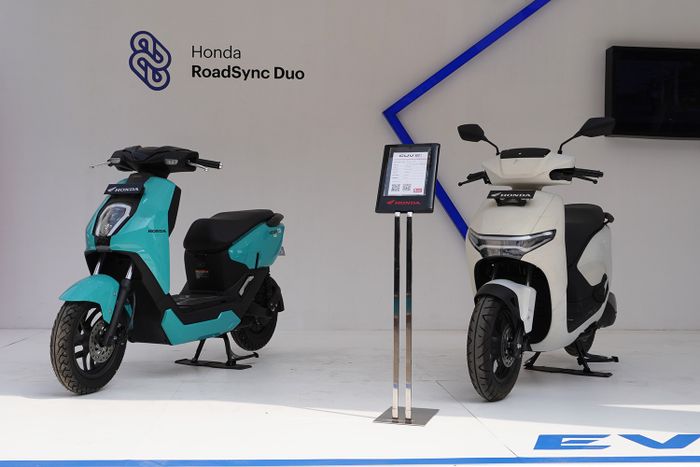 Zona EV menampilkan line up lengkap termasuk informasi mengenai teknologi motor listrik Honda