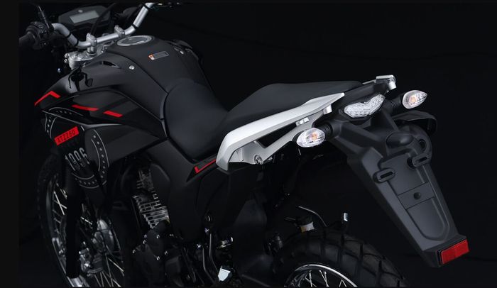 detail belakang Yamaha XTZ 250 model 2026