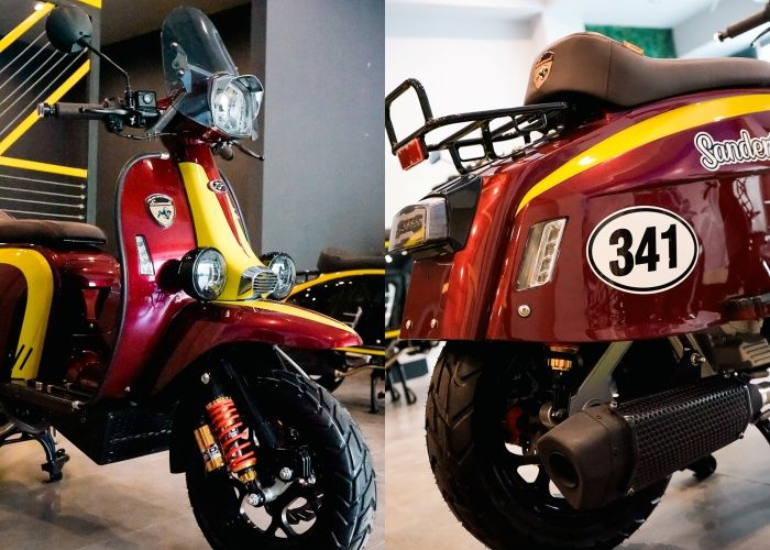 Scomadi Turismo Technica 200W Frank Sanderson Edition II 