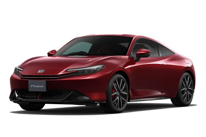 Warna Premium Crystal Garnet Metallic spesial Honda Prelude ini diambil dari Stepwgn.