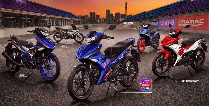 PIlihan warna Yamaha MX King 150