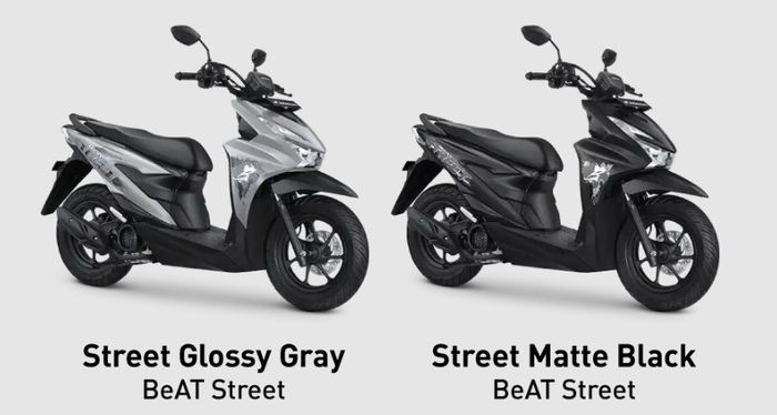 Dua pilihan warna lain BeAT Street baru