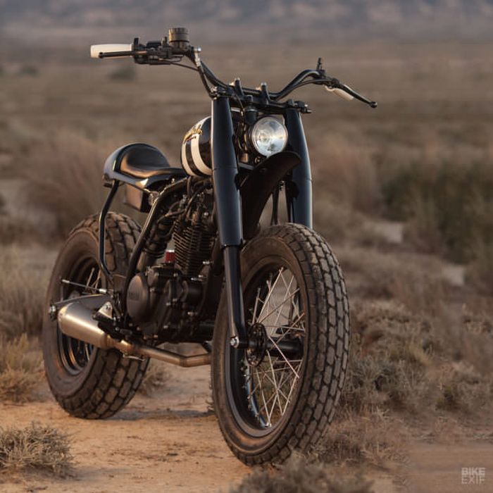 Yamaha TW125 scrambler garapan Dumbador