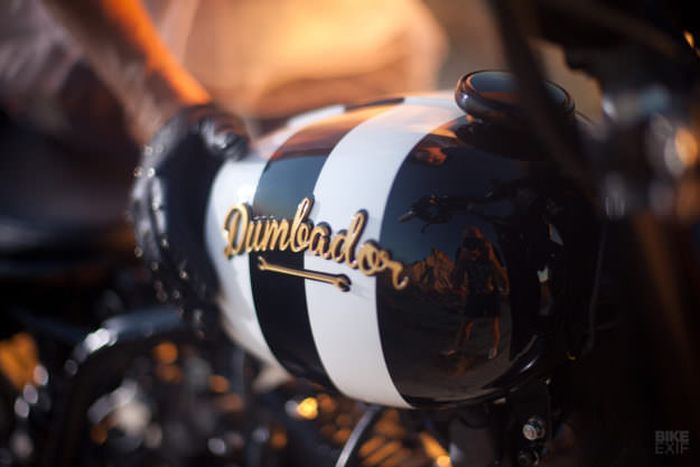 Yamaha TW125 kustom scrambler oleh Dumbador