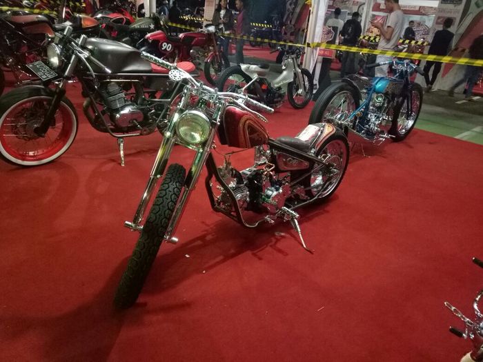 Motor Peserta Honda Modif Contest 2017 di Malang