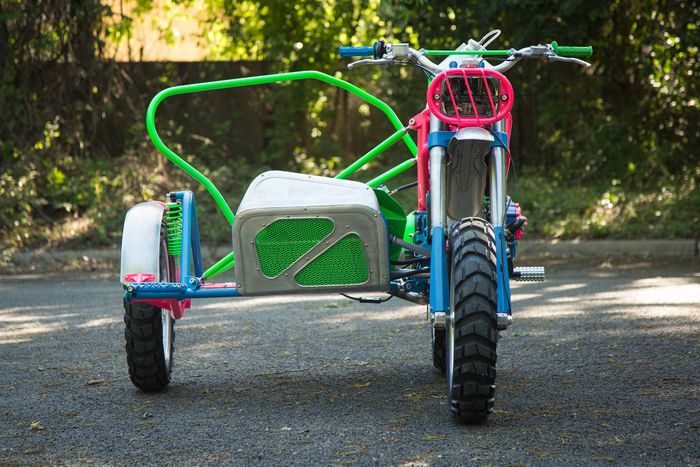 Modifikasi Ducati ST4 1994 ala Sidecar-cross