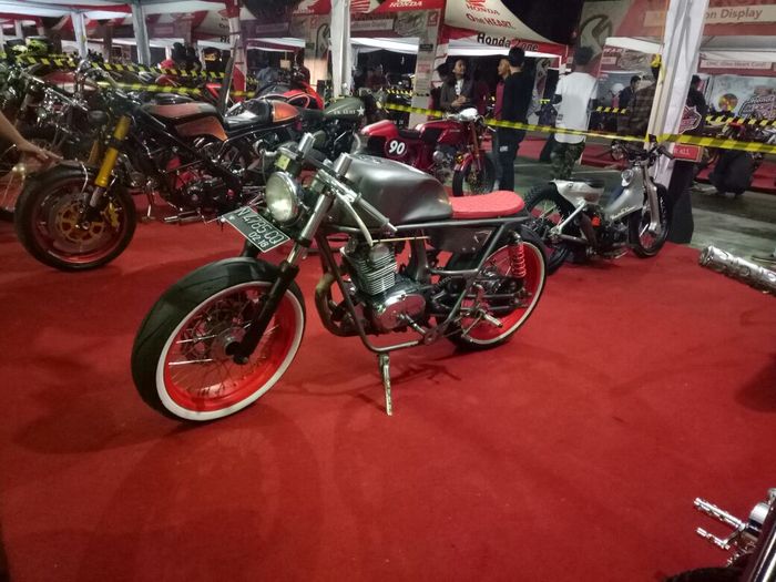 Motor Peserta Honda Modif Contest 2017 di Malang