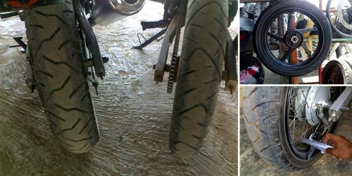 Cek Kondisi Ban Motor 