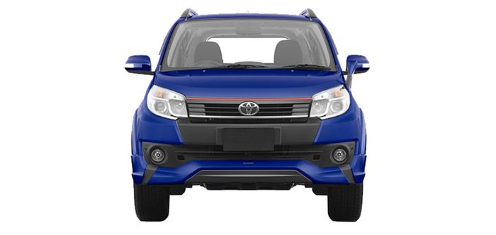 Tampak depan Terios 2016