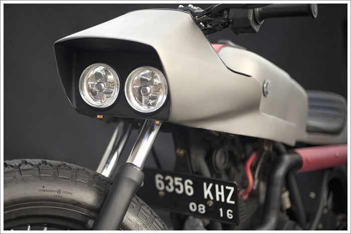 Kustom Yamaha Scorpio oleh Thrive Motorcycle lansiran pipeburn.com