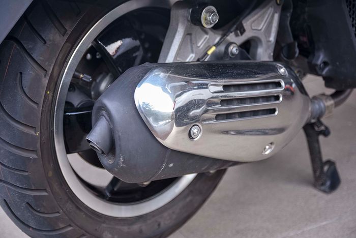 Knalpot baru Vespa GTS 150