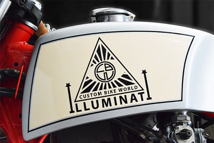 Foto Honda VXR 400 kustom cafe racer oleh Custom Bike World lansiran pipeburn.com