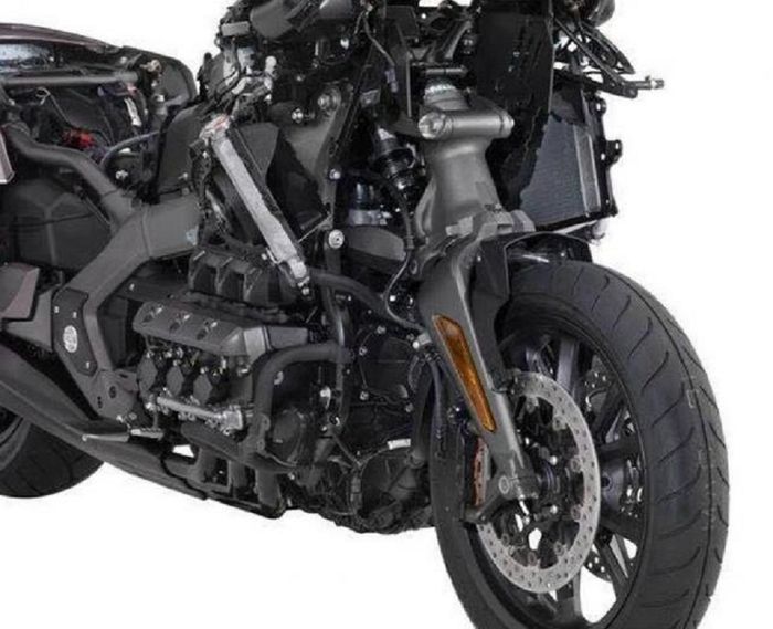 Suspensi depan Honda Goldwing 2018
