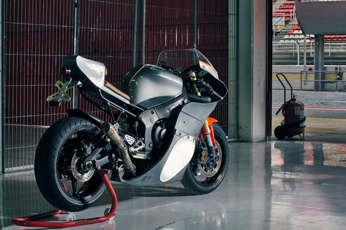 Yamaha R6 kustom oleh Vintage Addiction, dilansir oleh www.returnofthecaferacer.com