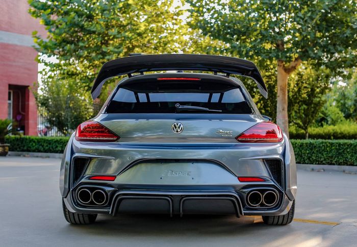 Tampilan belakang VW Scirocco