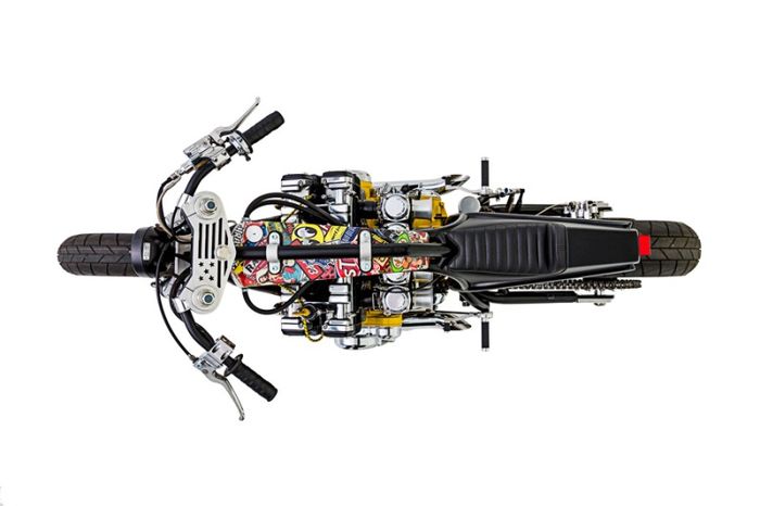 Suzuki GX1100 kustom cafe racer dari Ed Turner Motorcycle, dilansir oleh www.edturner-motorcycles.com